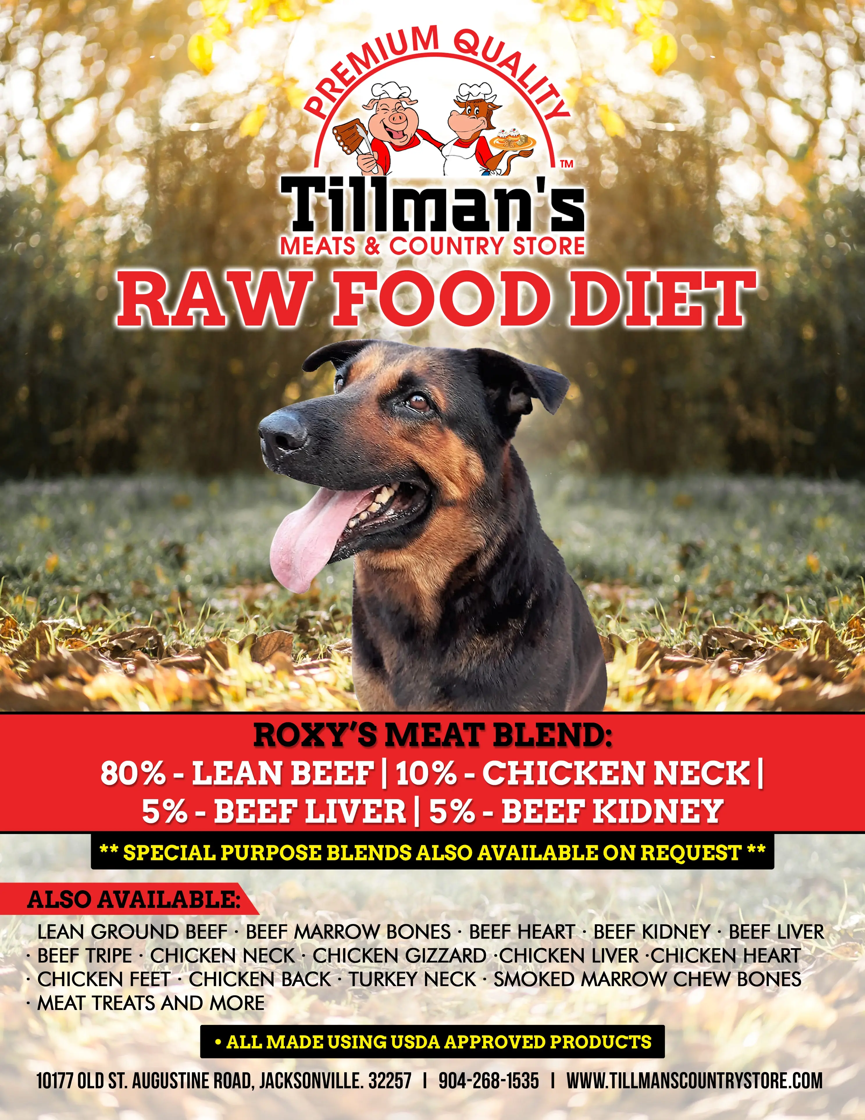 Raw Meat Blend For Dogs